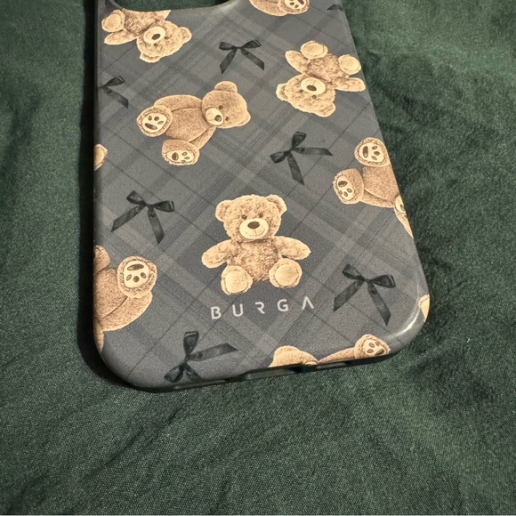 BURGA Teddy Bears and Bows iPhone 15 pro case - Picture 2 of 10